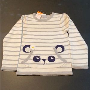 Gymboree panda sweater size 5T